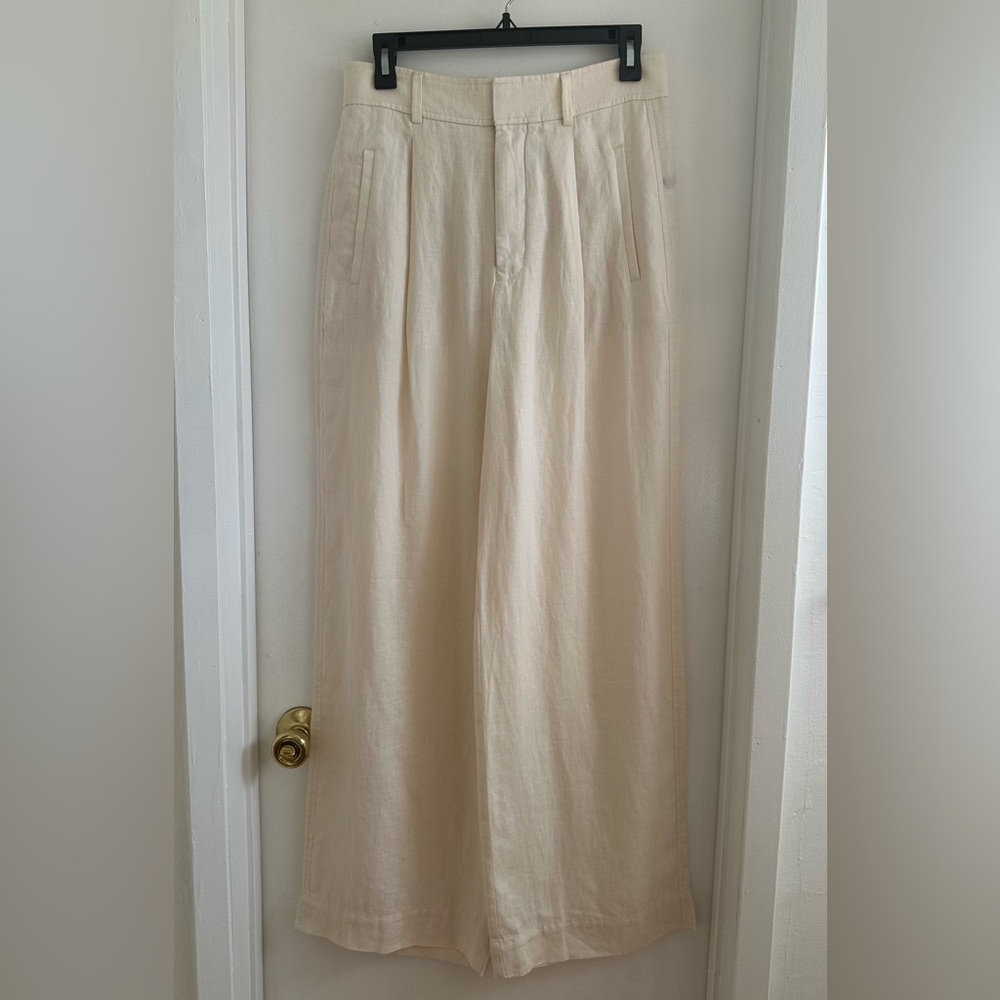 Everlane - The Linen Way-High Drape Pant